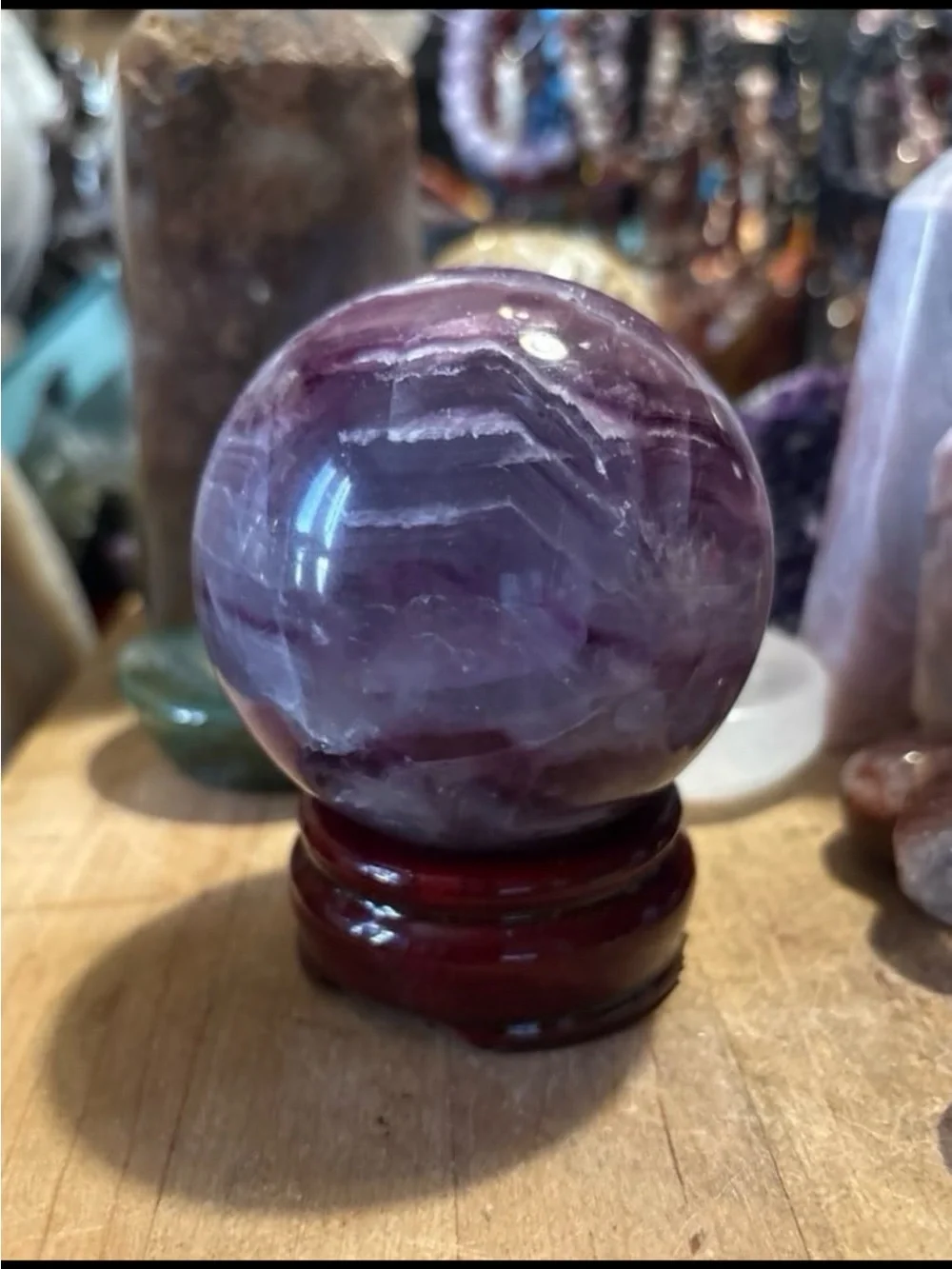 Candy Fluorite Sphere Large UHQ